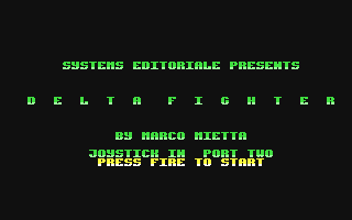 C64 GameBase Delta_Fighter Systems_Editoriale_s.r.l. 1988