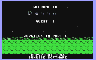 C64 GameBase Denny's_Quest_I Sunrise_Software,_Inc. 1994
