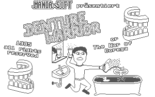 C64 GameBase Denture_Warrior_-_The_War_of_Conga Mania-Soft 1986