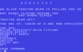 C64 GameBase Derelict Aardvark_Action_Software 1983