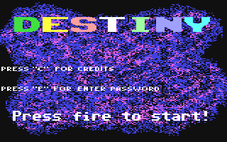 C64 GameBase Destiny Eagleware_International 1996