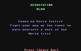 C64 GameBase Devastating_Blow Beyond_Belief 1992