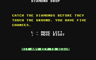 C64 GameBase Diamond_Drop COMPUTE!_Publications,_Inc./COMPUTE! 1983