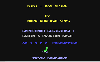 C64 GameBase Didi_-_Das_Spiel ISEC 1988
