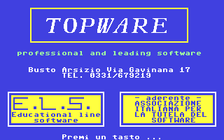 C64 GameBase Dietologia Topware 1987
