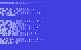 C64 GameBase Diktator