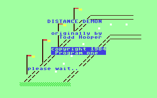 C64 GameBase Distance_Demon Program_One,_Inc. 1984