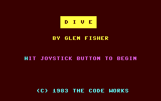 C64 GameBase Dive Osbourne/McGraw-Hill 1983