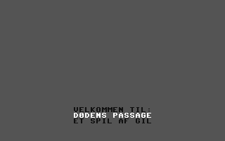 C64 GameBase Dodens_Passage DCA/TAST! 1987