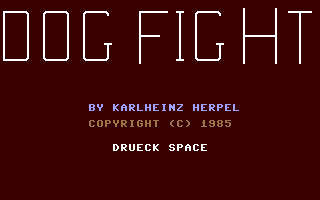 C64 GameBase Dog_Fight (Not_Published) 1985