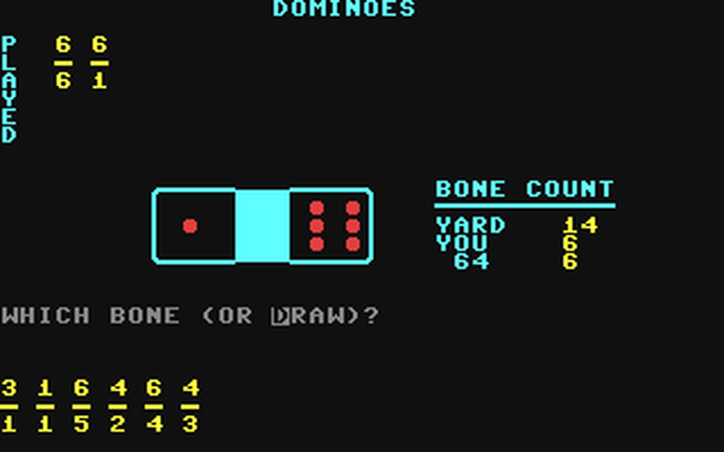 C64 GameBase Dominoes
