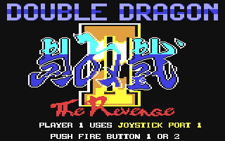 C64 GameBase Double_Dragon_II_-_The_Revenge Virgin_Mastertronic 1989