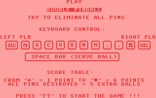C64 GameBase Double_Pinball Courbois_Software 1983