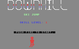 C64 GameBase Downhill_-_Ski_Jump Cascade_Games_Ltd. 1984