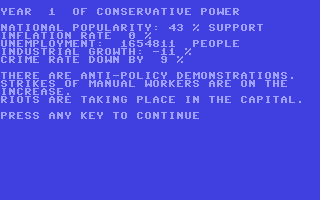 C64 GameBase Downing_Street Interface_Publications 1984
