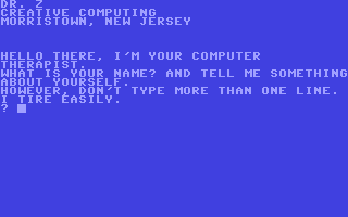 C64 GameBase Dr._Z Creative_Computing 1979