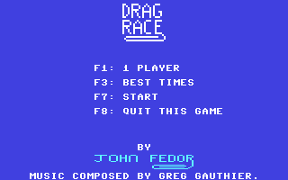 C64 GameBase Drag_Race UpTime_Magazine/Softdisk_Publishing,_Inc. 1988