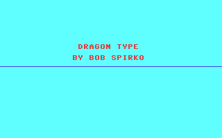 C64 GameBase Dragon_Type Ahoy!/Ion_International,_Inc. 1985