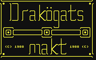 C64 GameBase Drakögats_Makt Micke_Persson 1988