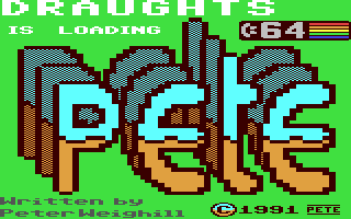 C64 GameBase Draughts (Public_Domain) 1991