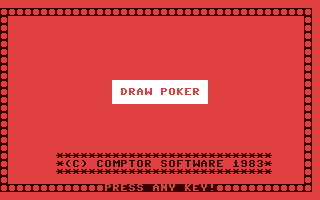 C64 GameBase Draw_Poker Comptor_Software 1983