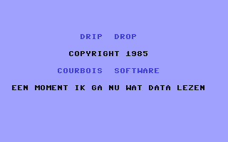 C64 GameBase Drip_Drop Courbois_Software 1985