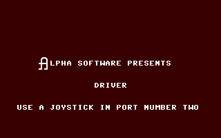 C64 GameBase Driver Alpha_Software_Ltd. 1986