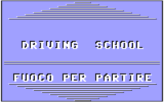 C64 GameBase Driving_School Mantra_Software 1986
