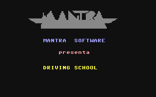 C64 GameBase Driving_School Mantra_Software 1986