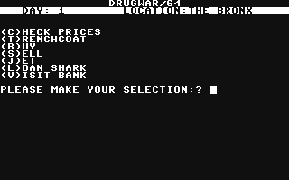 C64 GameBase Drugwar64 (Public_Domain) 2018