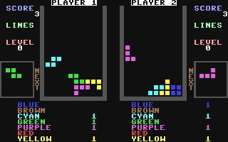 C64 GameBase Dual_Block_Drop (Public_Domain) 1990