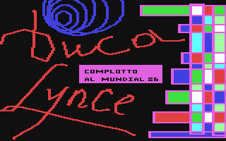 C64 GameBase Duca_Lynce_-_Complotto_al_Mundial_86 Edizioni_Hobby_s.r.l./Epic_3000 1986