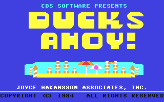 C64 GameBase Ducks_Ahoy! CBS_Software 1984