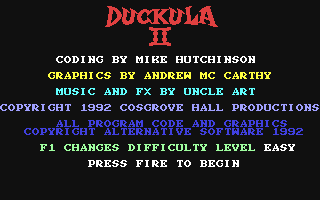 C64 GameBase Count_Duckula_II_featuring_Tremendous_Terence Alternative_Software 1992