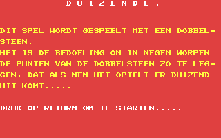 C64 GameBase Duizende Courbois_Software 1983
