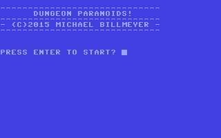 C64 GameBase Dungeon_Paranoids (Public_Domain) 2015