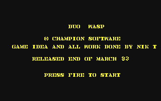 C64 GameBase Duo_Wasp Champion_Software 1993