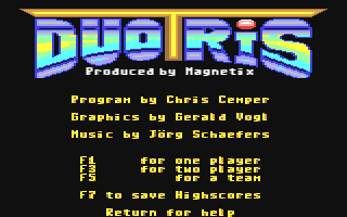 C64 GameBase Duotris CP_Verlag/Game_On 1991