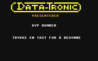 C64 GameBase Dyp_Bomber Data-Tronic