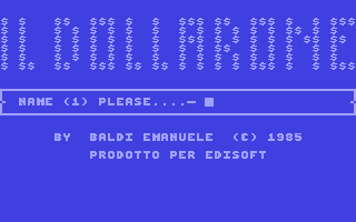 C64 GameBase Dollarone,_Il Edisoft_S.r.l./Next_Game 1985