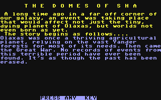 C64 GameBase Domes_of_Sha,_The River_Software