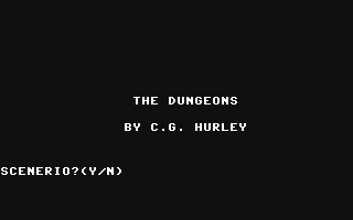 C64 GameBase Dungeons,_The (Public_Domain) 1988