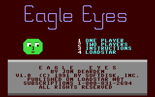 C64 GameBase Eagle_Eyes Loadstar/Softdisk_Publishing,_Inc. 1991