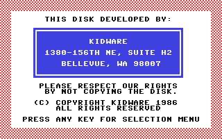 C64 GameBase Early_Education_II Kidware 1986