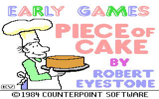 C64 GameBase Early_Games_-_Piece_of_Cake Counterpoint_Software_Inc. 1984