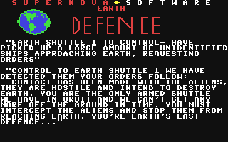 C64 GameBase Earth_Defence Laing_Marketing_Ltd. 1986