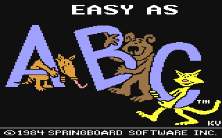 C64 GameBase Easy_as_ABC Springboard_Software,_Inc. 1984