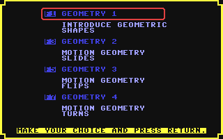C64 GameBase Edukat_Junior_Math_Series_-_Geometry Commodore_Business_Machines,_Inc. 1984