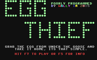 C64 GameBase Egg_Thief (Public_Domain) 2005