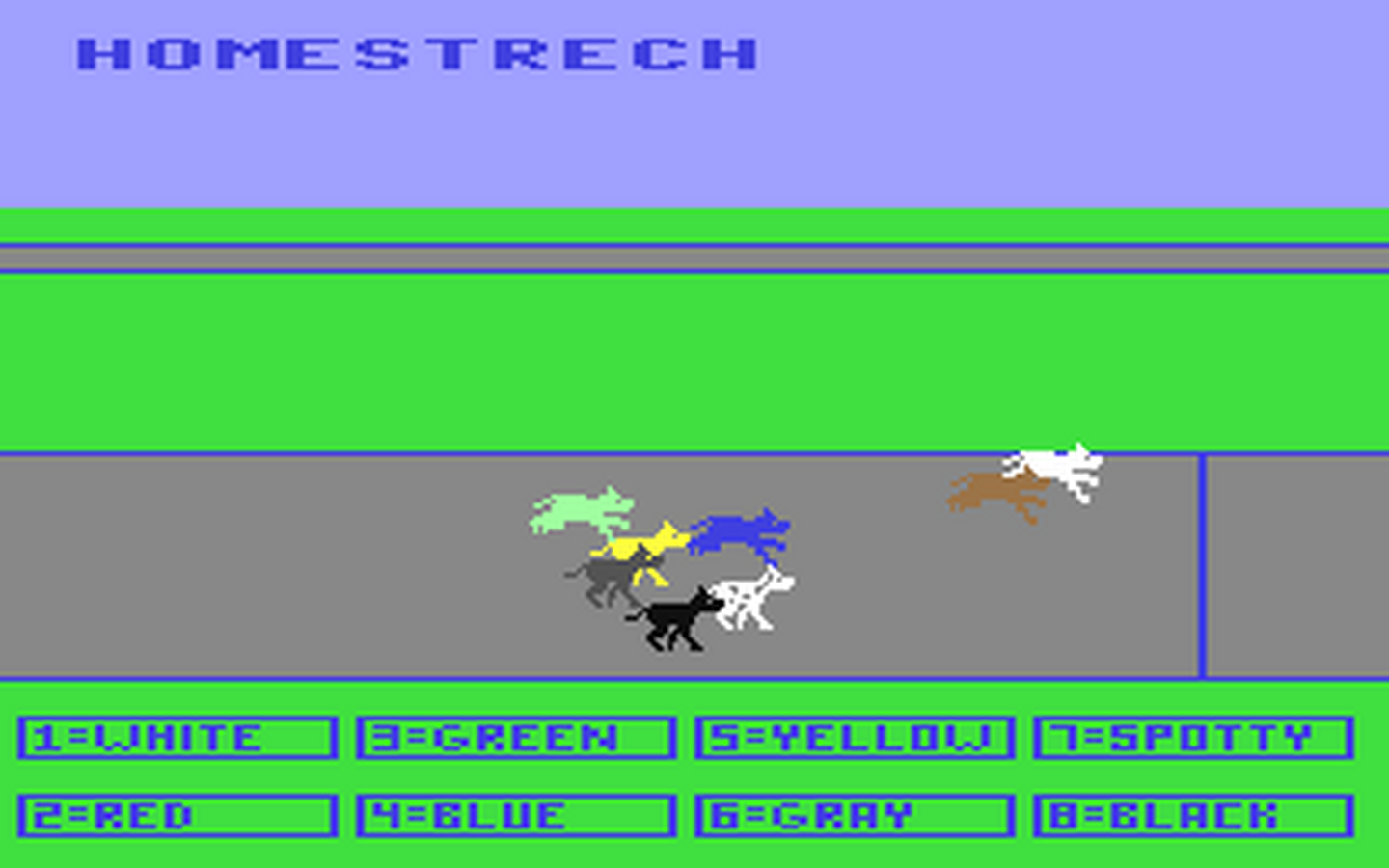 C64 GameBase Eight_Dog_Races (Created_with_GKGM)
